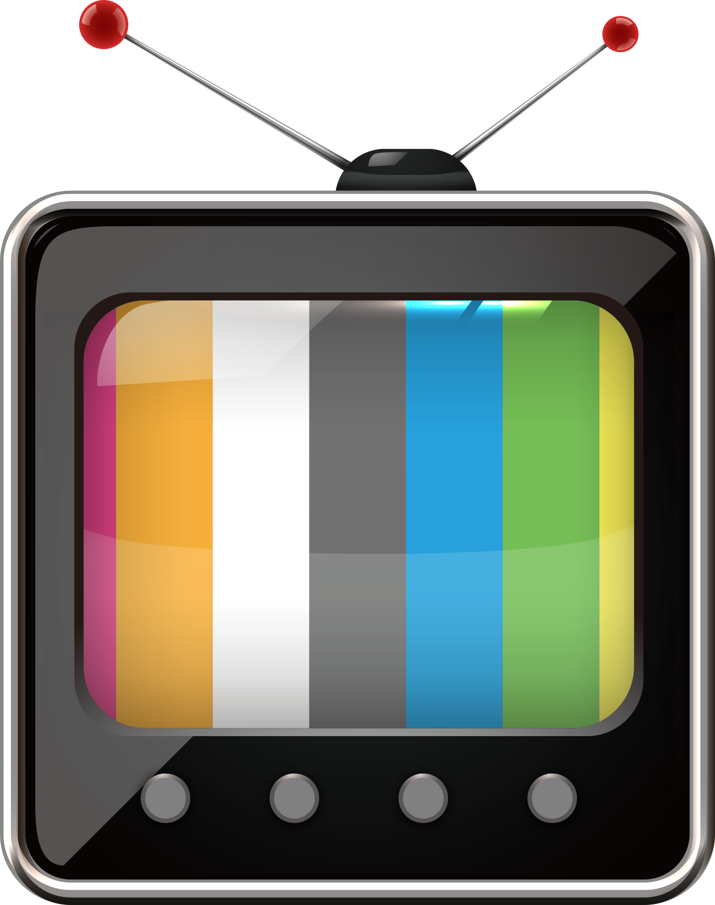 Television Clip Art - Icon Material Design Tv (1398x1768)