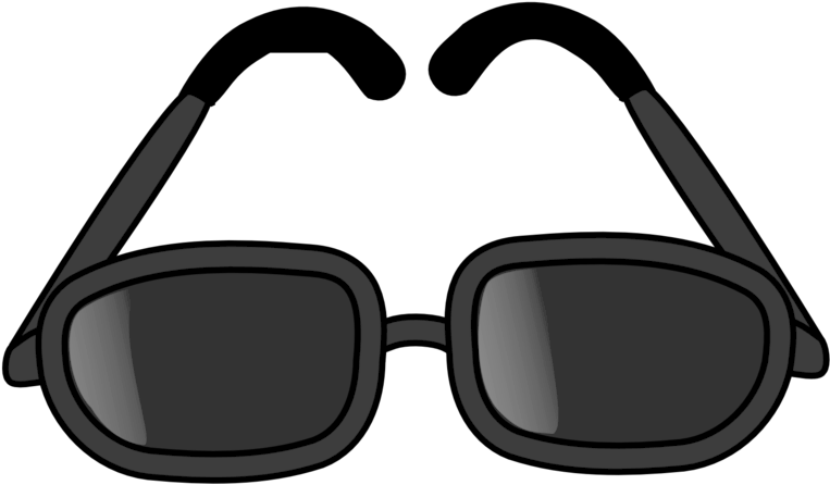 Dark Sunglasses - Sunglasses Clip Art (958x958)