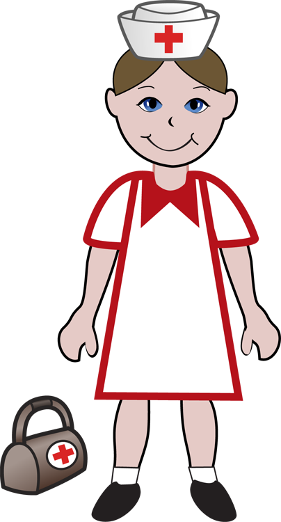 Nurse Clip Art For Word Documents Free Free - Clip Art For Nurses (404x750)