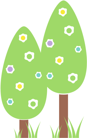 Natural Trees With Branches Vector Icon Illustration - Ecology (550x550)