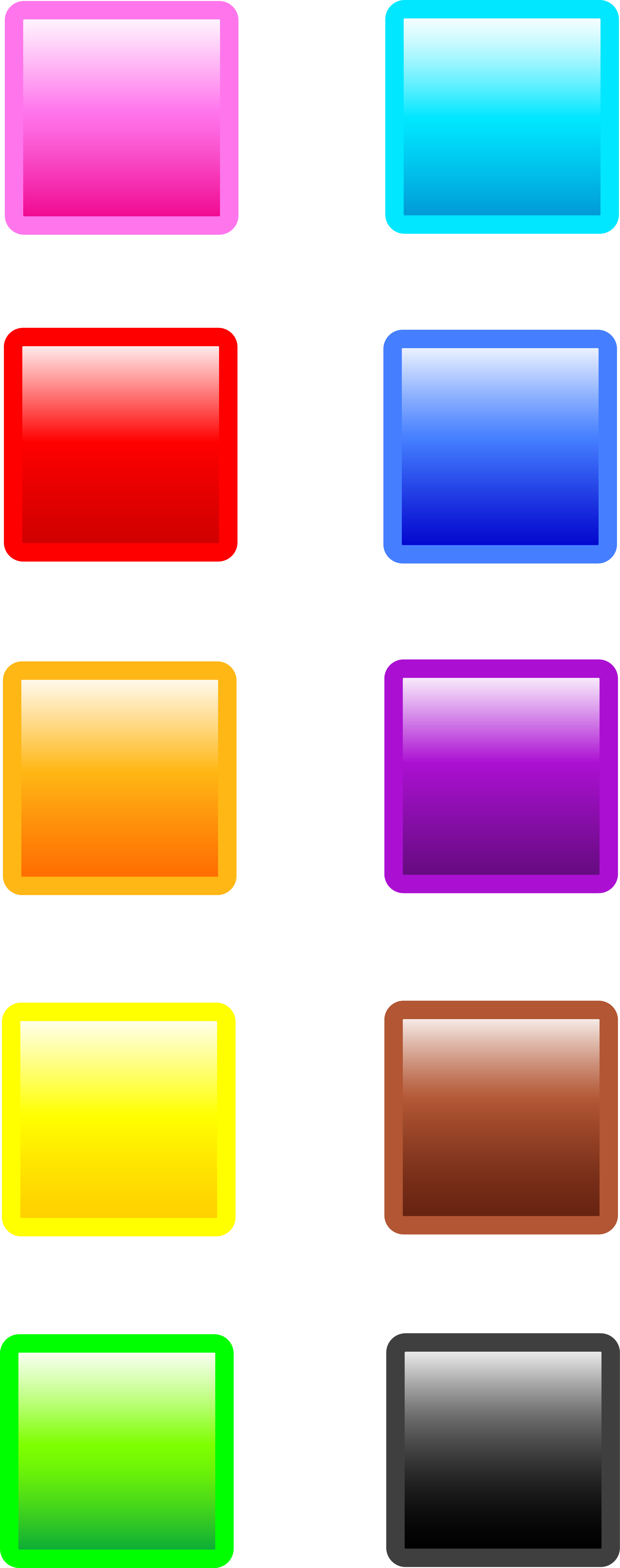Squares Clipart Colored - Clipart Squares (3501x8850)