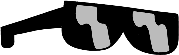 Sunglasses Black And White Vector - Sunglasses Vector Png (1024x768)