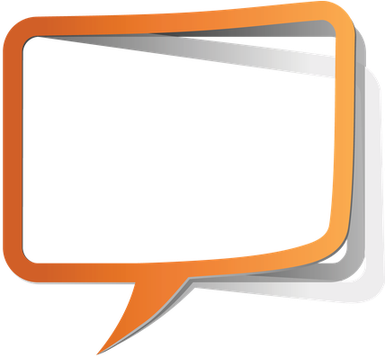 Colorful Speech Bubble Borders - Colorful Speech Bubble Clipart (468x399)