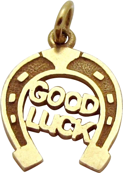 Horseshoe Good Luck Charm (588x588)