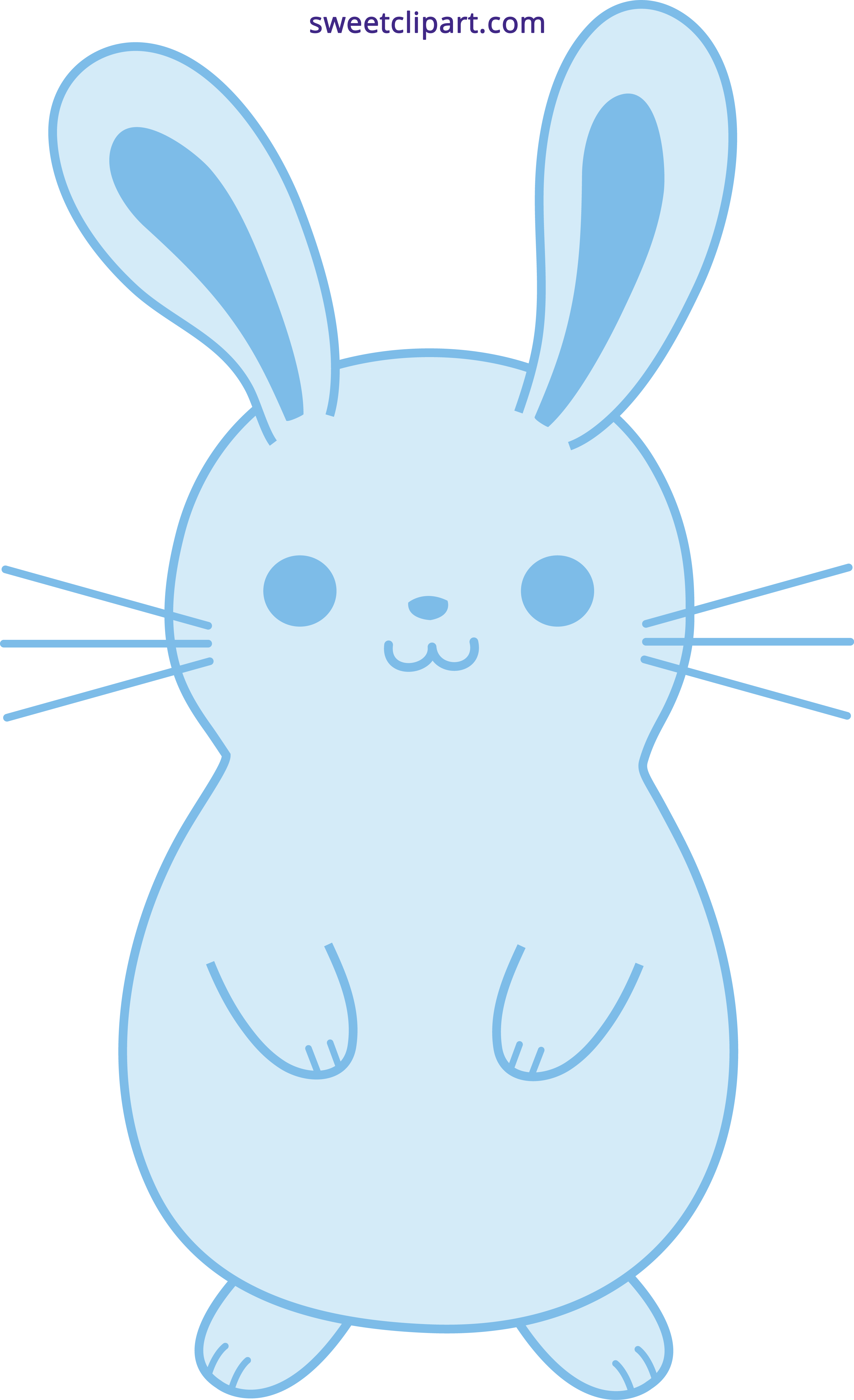 Cute Heart Bunny Drawing (3250x5328)