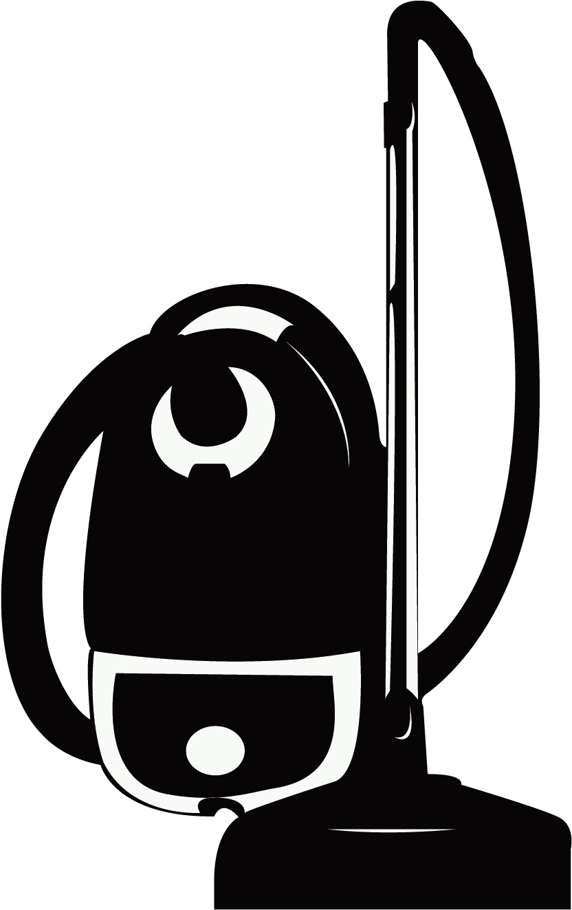 Cleaning Euclidean Vector Silhouette Cleaner - Vacuum Cleaner Silhouette (1289x1834)
