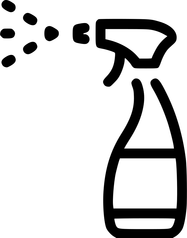 Cleaning Spray Gun Comments - Clip Art Clean Spray (770x980)