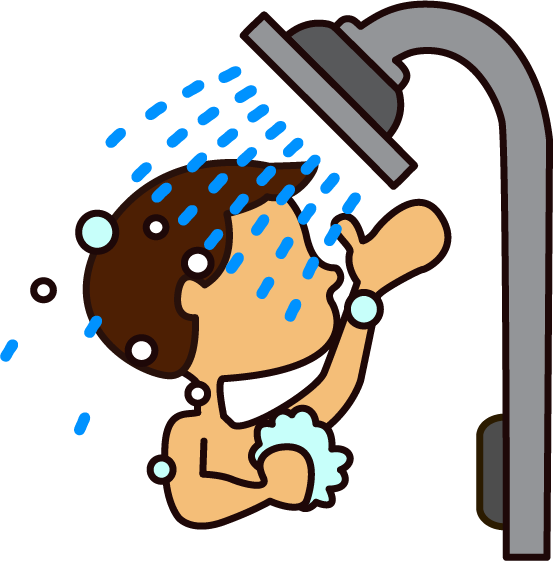 Cartoon Wash The Body (554x561)