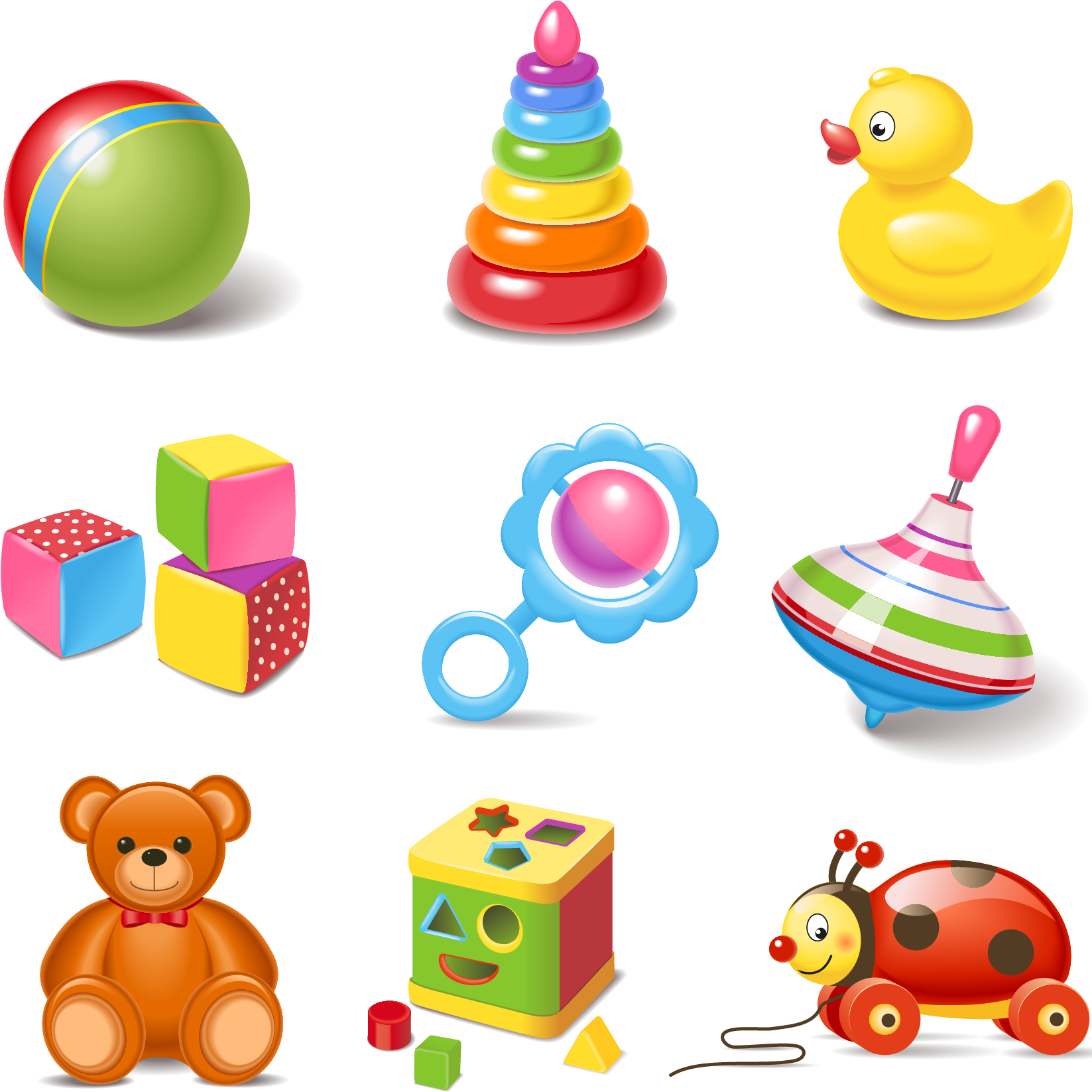 Toy Stock Photography Child Icon - Free Vector Toys (1667x1667)