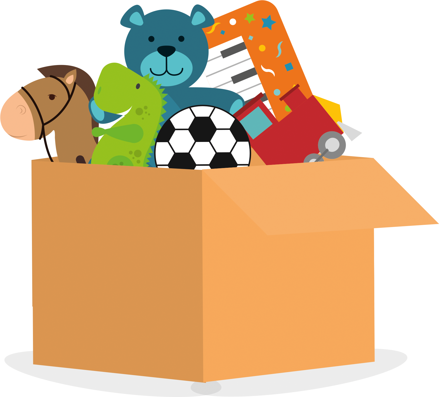 Toy Box Team Toy Box Illustration (2126x2126) Png Clipart Download