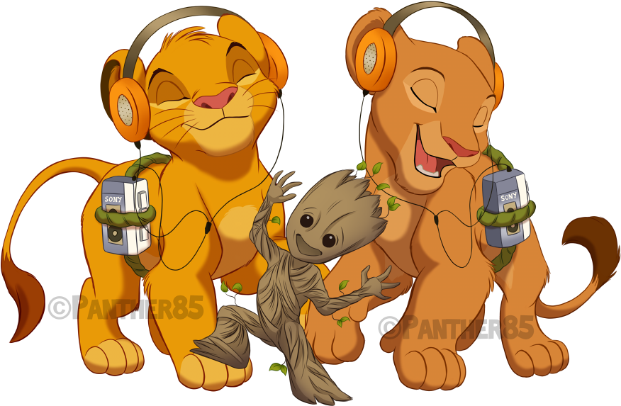 The Lion Guard Ians Of The Galaxy By Panther85 On Deviantart - Cartoon (900x600)