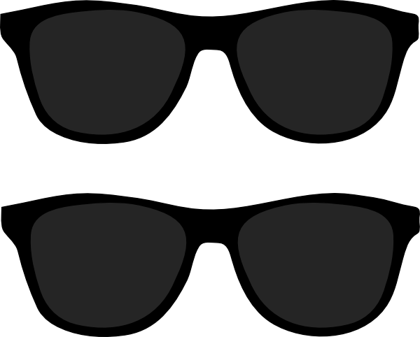 Sunshine Clipart Glass - Sunglasses Clipart (600x482)