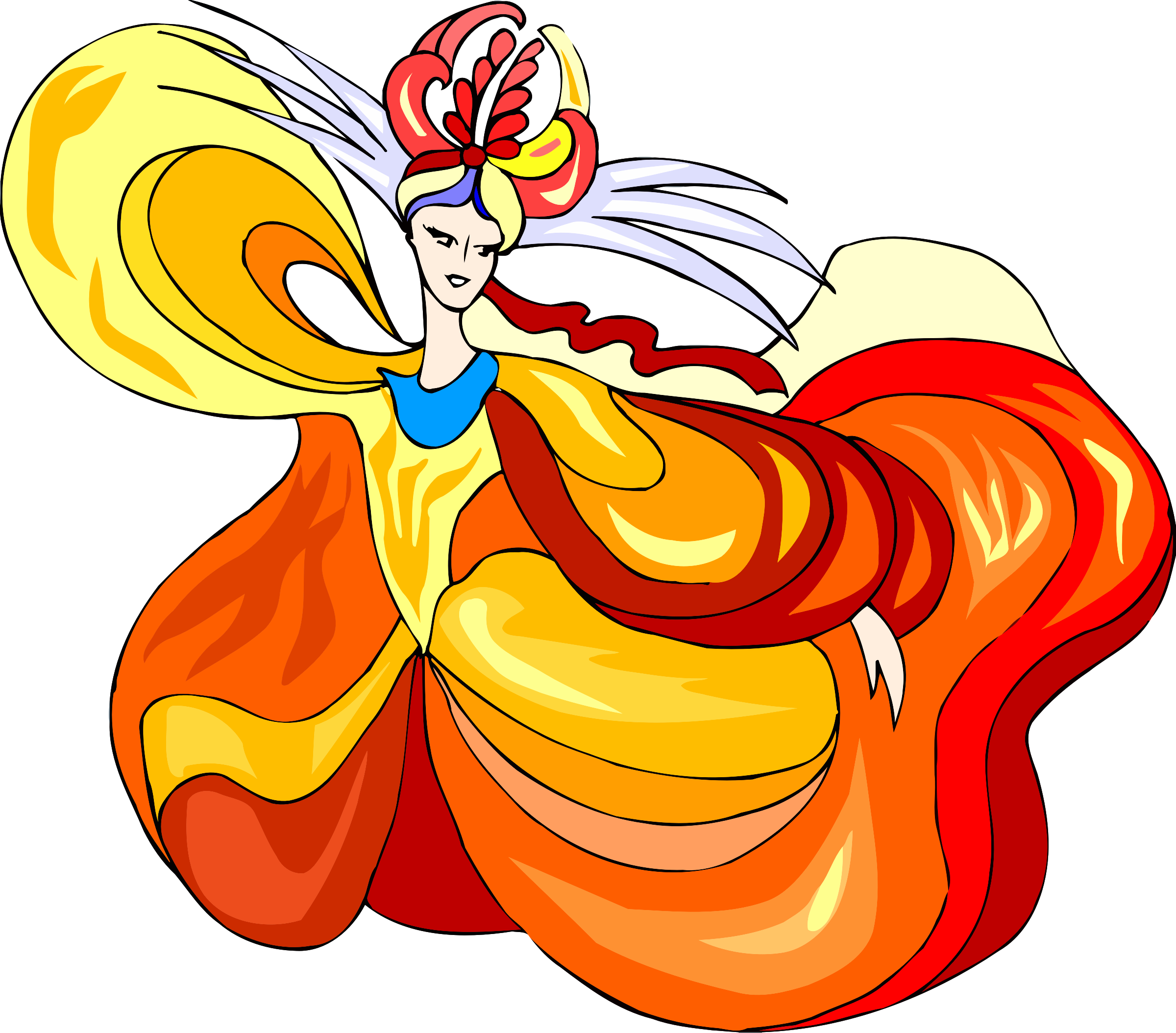 Sun Dress Cliparts - Clip Art (2400x2108)