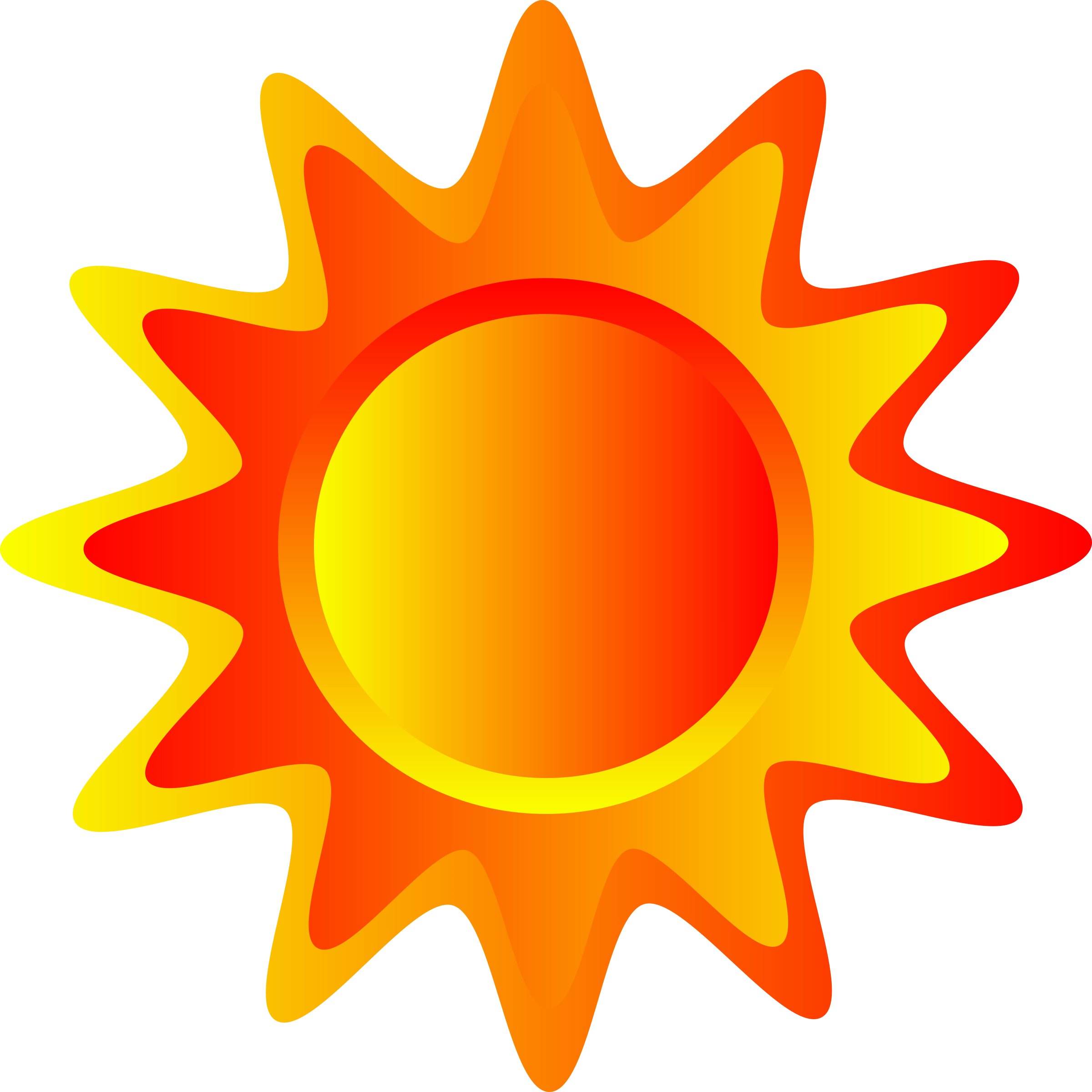 Big Image - Sun Clip Art (2400x2400)