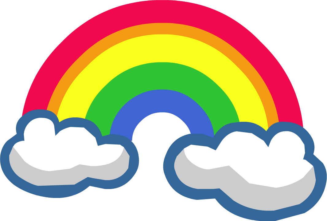 Rainbow Png Image - Rainbow Png (1065x719)