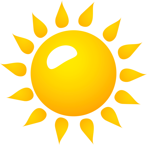 This High Quality Free Png Image Without Any Background - Sun Drawing (608x594)