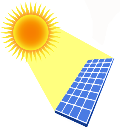 Solar - Solar Panels Clip Art (404x445)