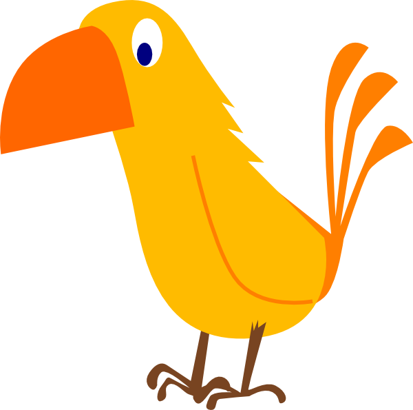 Cartoon Crow (600x595)