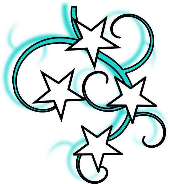 Teal - Tattoo Designs Line Art Hd (552x597)