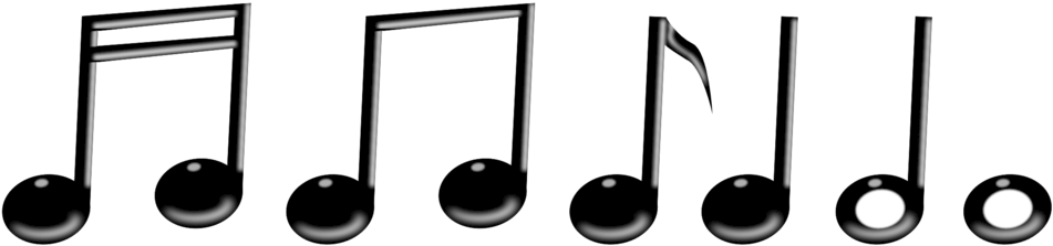 Notas Musicales - Musical Note (958x235)