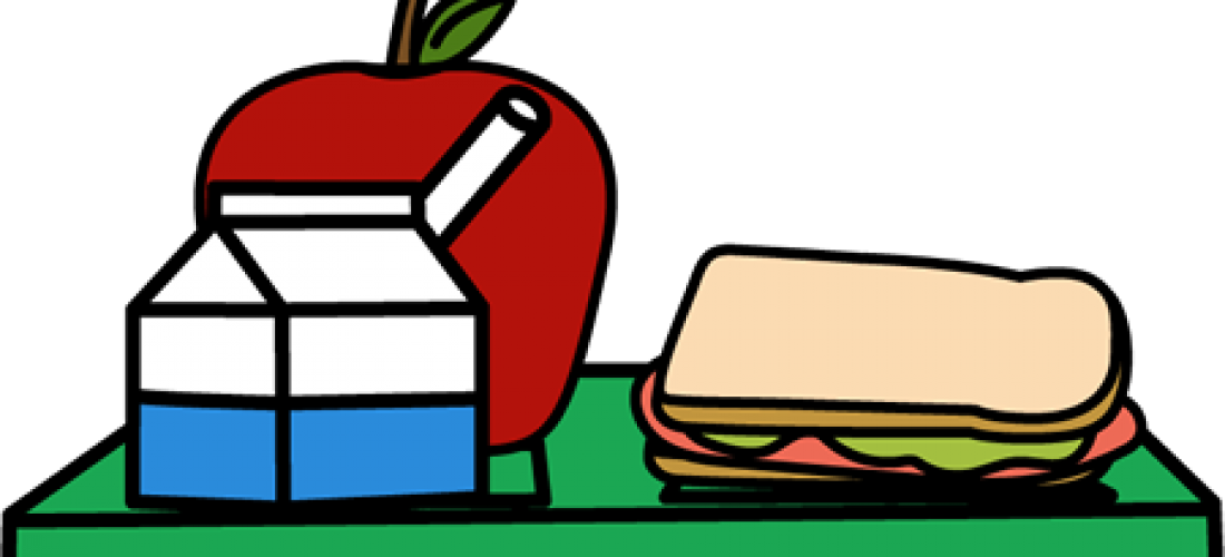 November Lunch Menu - School Lunch Clipart (1100x500)