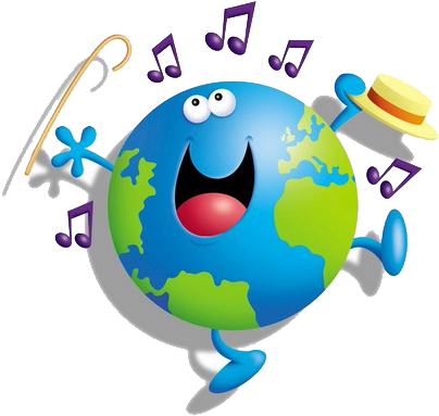 Clip Arts Related To - Happy World (437x439)