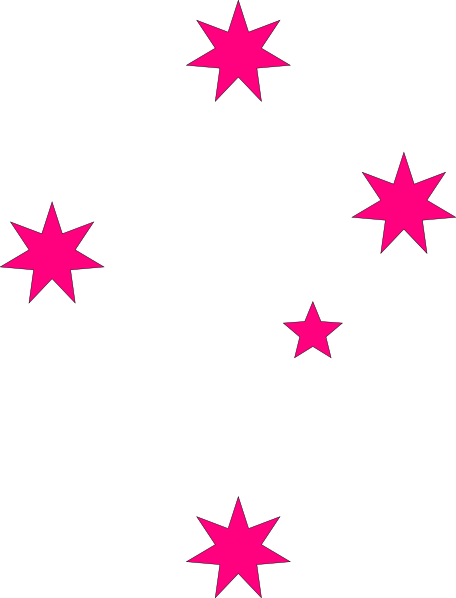 Pink Starfish Original Art Download 2 Files Starfish - Clip Art Pink Stars (456x598)