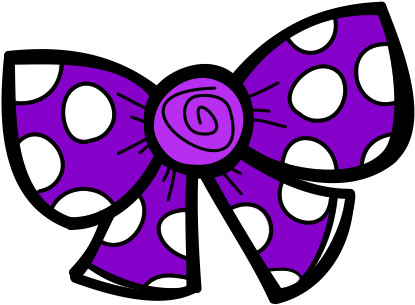 Hair Bow Clip Art Craft Projects, School - Hair Bow Clip Art (640x480)