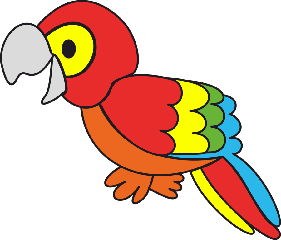 Loro Big Ceip Pablo Neruda By Sirikon - Loro Clipart (900x771)