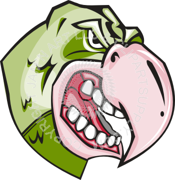 Mean Looking Parrots (350x361)