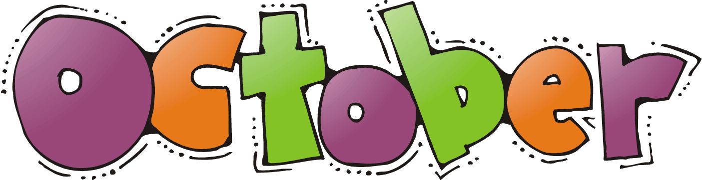 October Clipart - October Clip Art (1405x361)