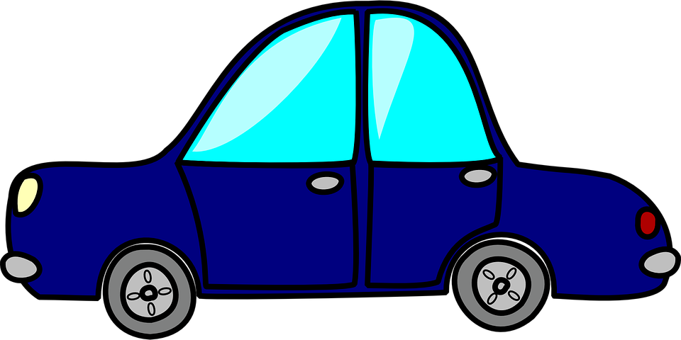 Purple Clipart Toy - Blue Toy Car Clipart (1280x640)