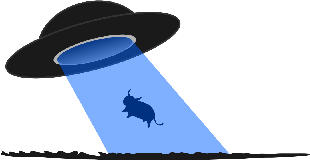 Unidentified Flying Object Alien Abduction Clip Art - Ufo Clipart (1111x588)