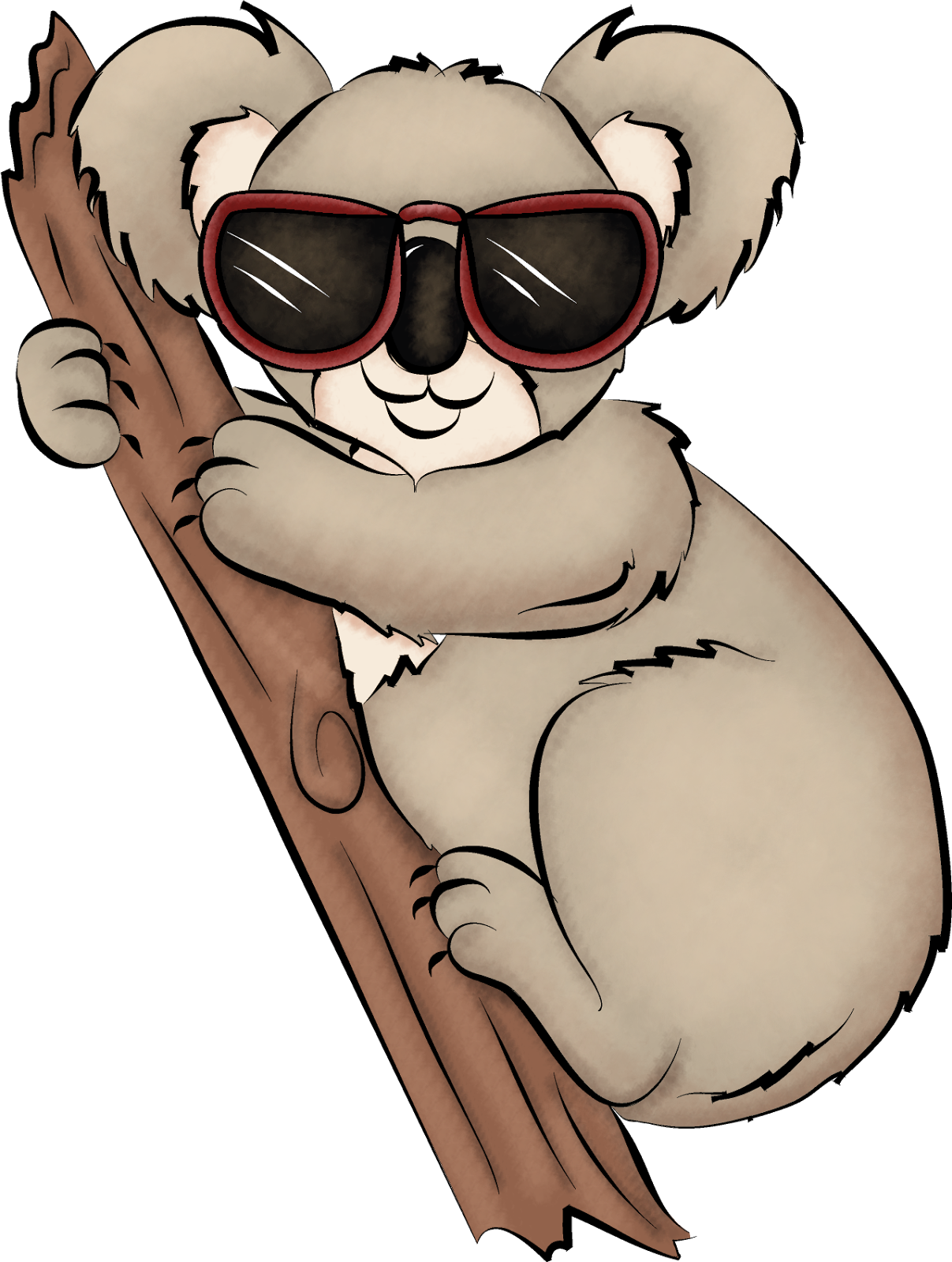 Koala Lou Mem Fox Clipart - G Day Mate Koala (1207x1600)