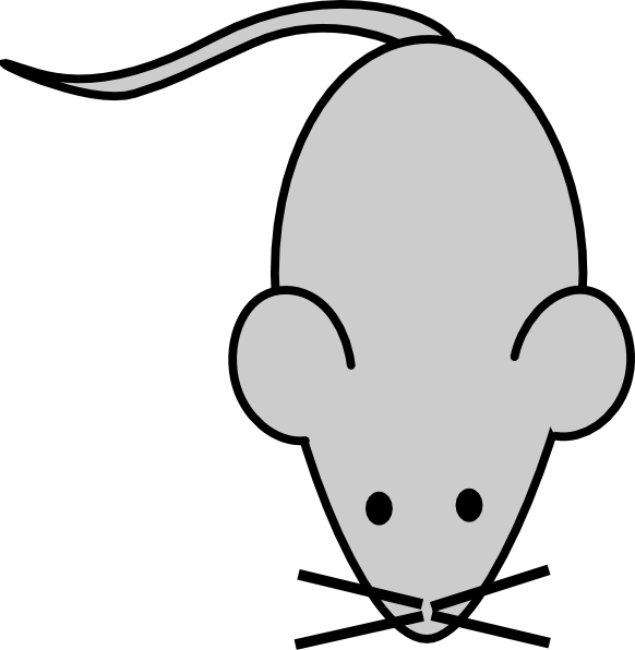 Labmouse Logo Clip Art At Clker - Lab Mouse Cartoon (582x596)