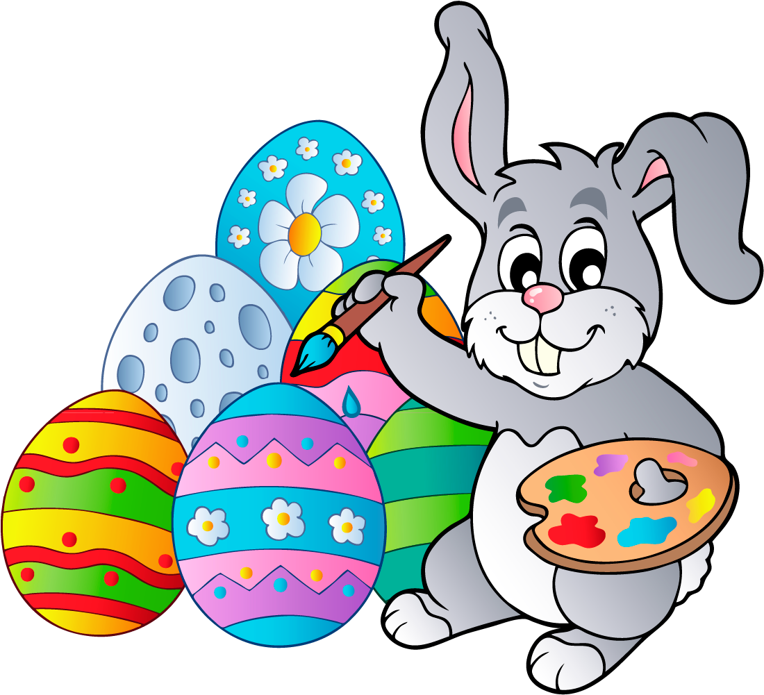 Arrows Clipart Images And Photos - Clip Art Easter Bunny (1136x1038)