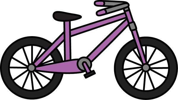 Bike Purple Bicycle Clip Art Purple Bicycle Image Image - Broken Chain Gary Soto (600x340)