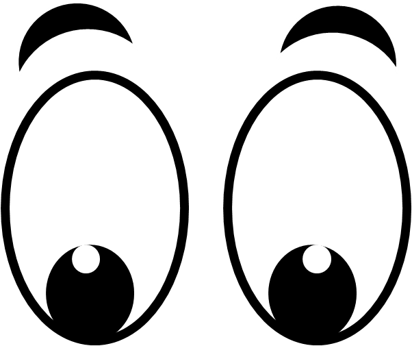 Cartoon Eyes Clipart Panda Free Clipart Images I3pjzd - Eyes Cartoon (602x505)