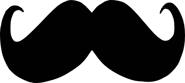 Mustache With No Background (600x268)