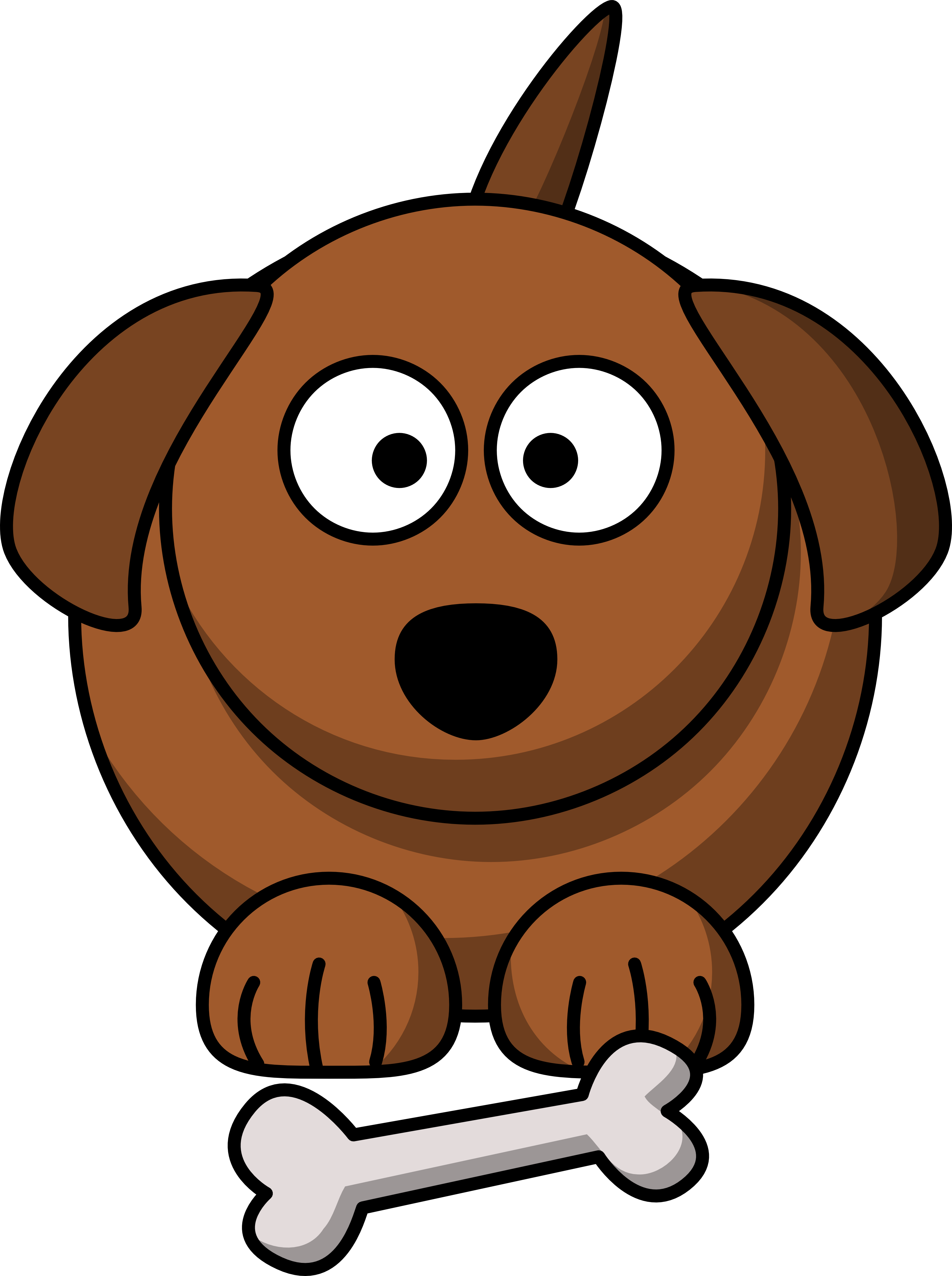 Xmas Stuff For Cute Cartoon Christmas Dogs - Cartoon Dog (3333x4469)