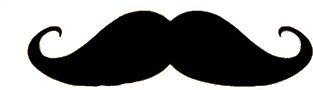 Mustache Png - Kawaii Face Mustache Png (500x500)