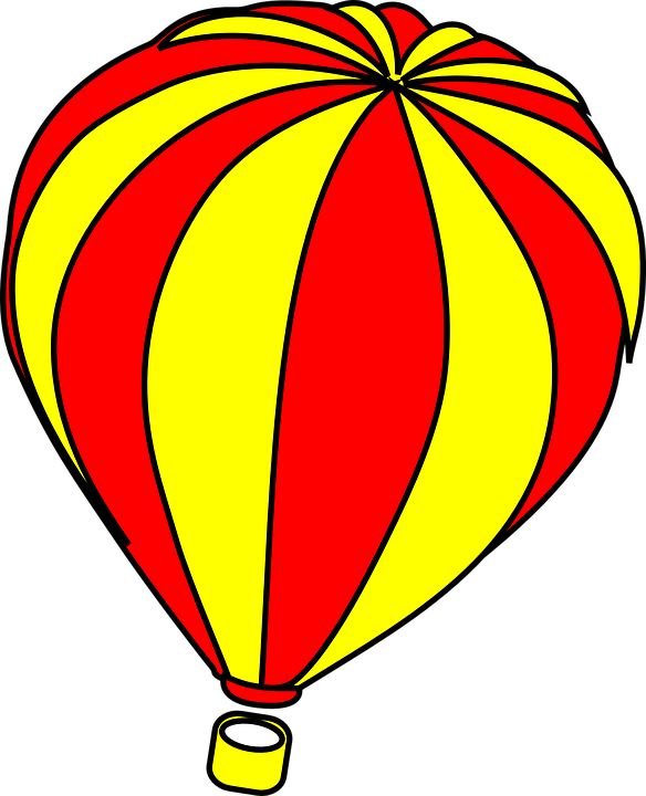 Hot Air Balloon Clip Art - Clipart Hot Air Balloon (584x720)
