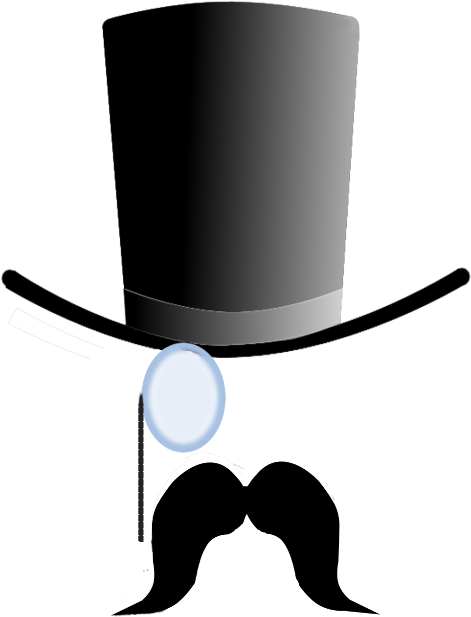 Cartoon Tophat - Clipart Library - Clip Art (1200x1600)