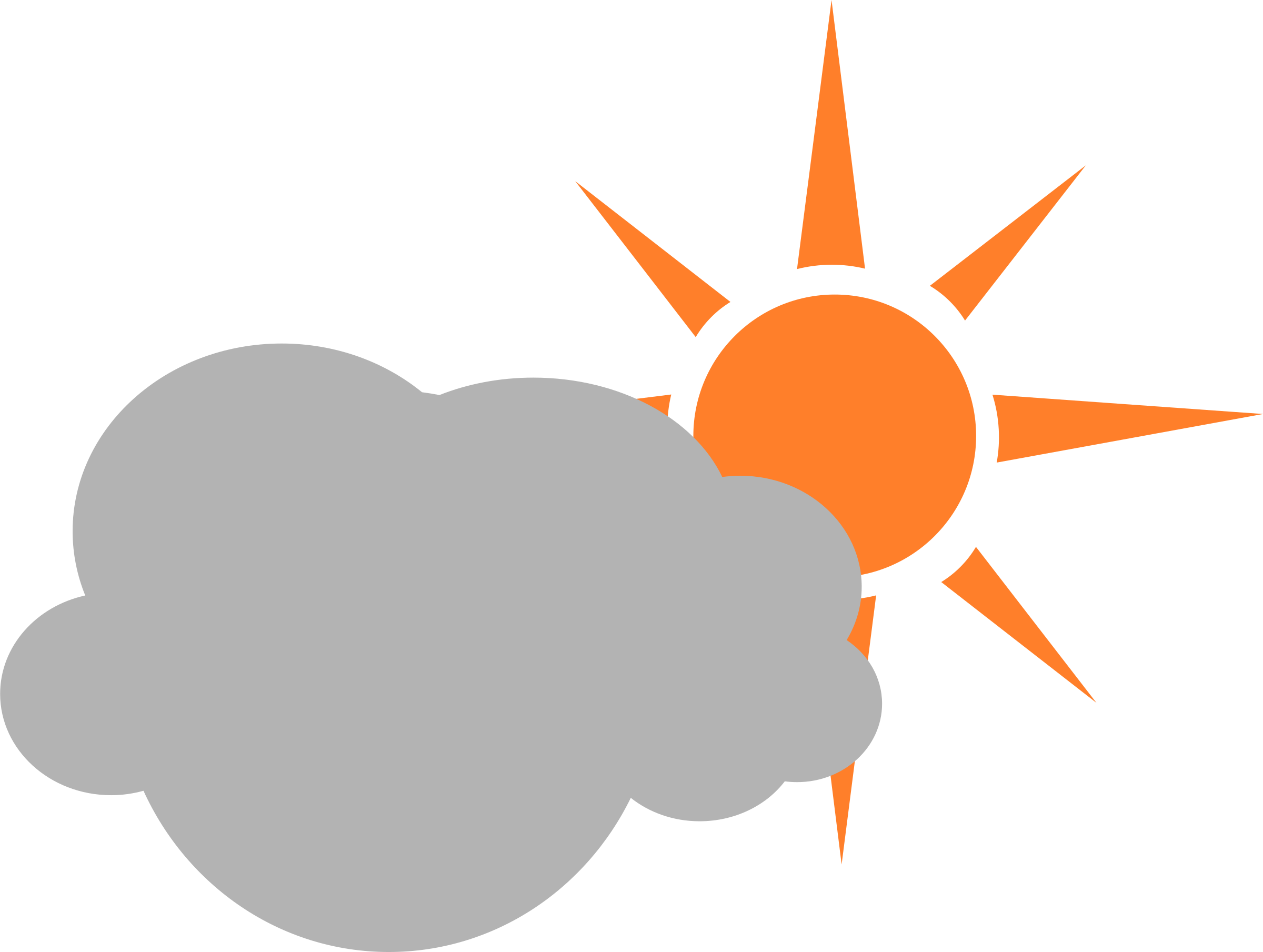 Cloud Sun Weather Weather Forecast - Foggy Day Clip Art (2400x1809)