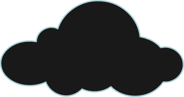 Dark Clouds Clipart Free Images - Dark Clouds Clipart (600x316)