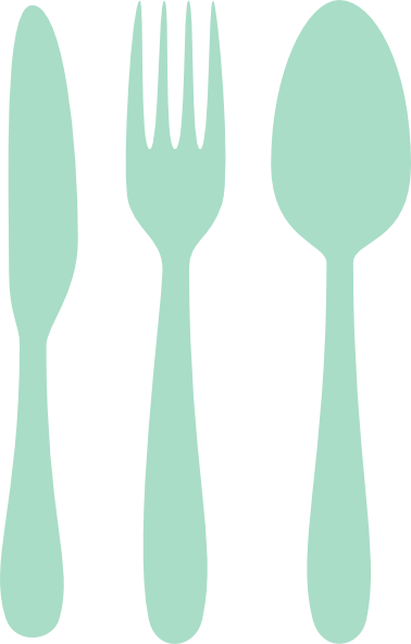 Mint Cutlery Clip Art At Png Images - Clip Art (378x592)