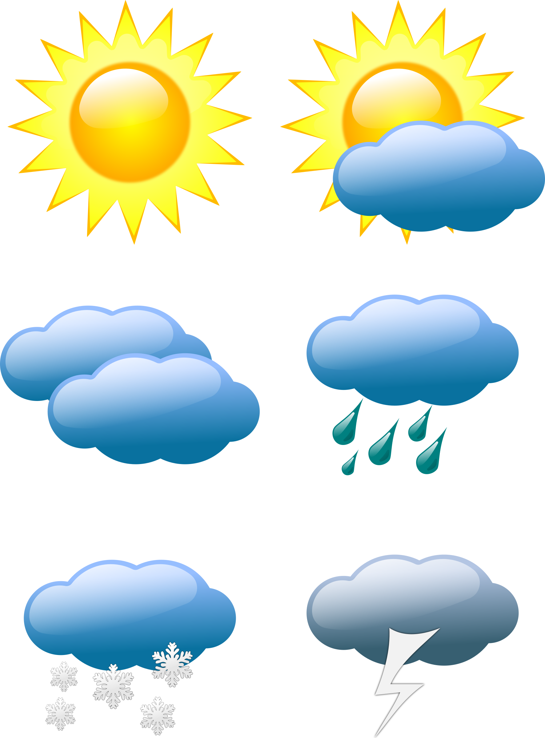 Big Image - Weather Clip Art (1771x2400)