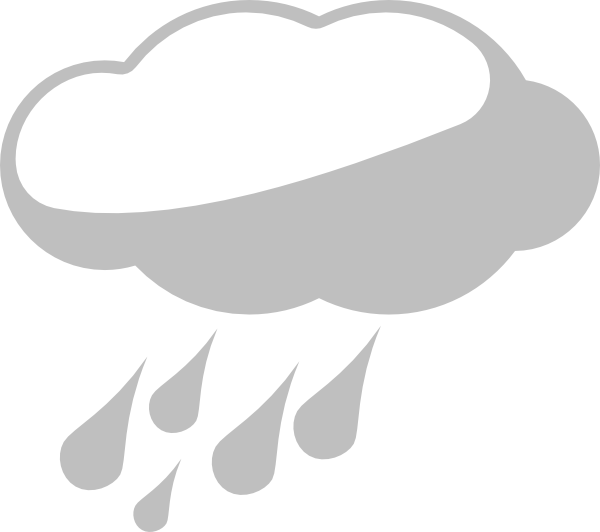 Grey Cloud Clip Art At Clker - Grey Cloud Clip Art At Clker (600x532)