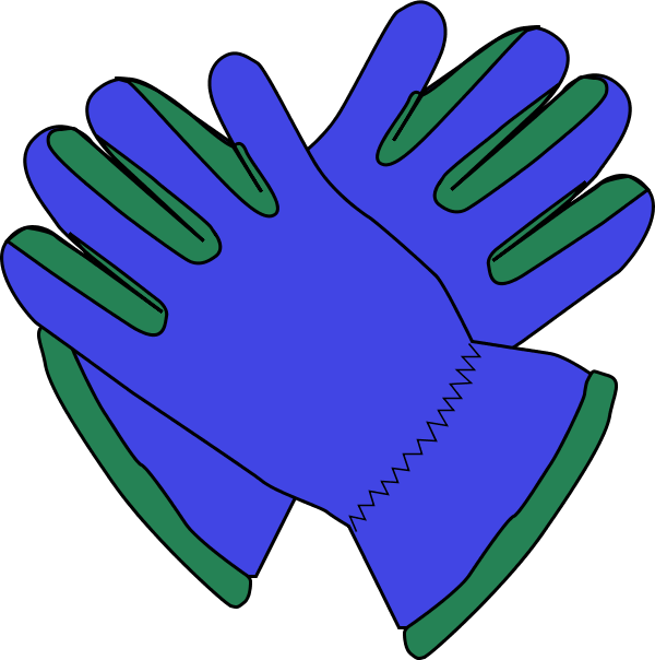 Gloves Clipart - Gloves Clip Art (600x604)