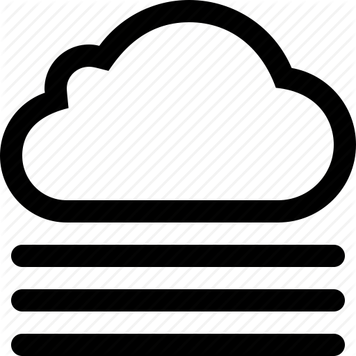Related Clipart - Fog Weather Symbol Png (512x512)